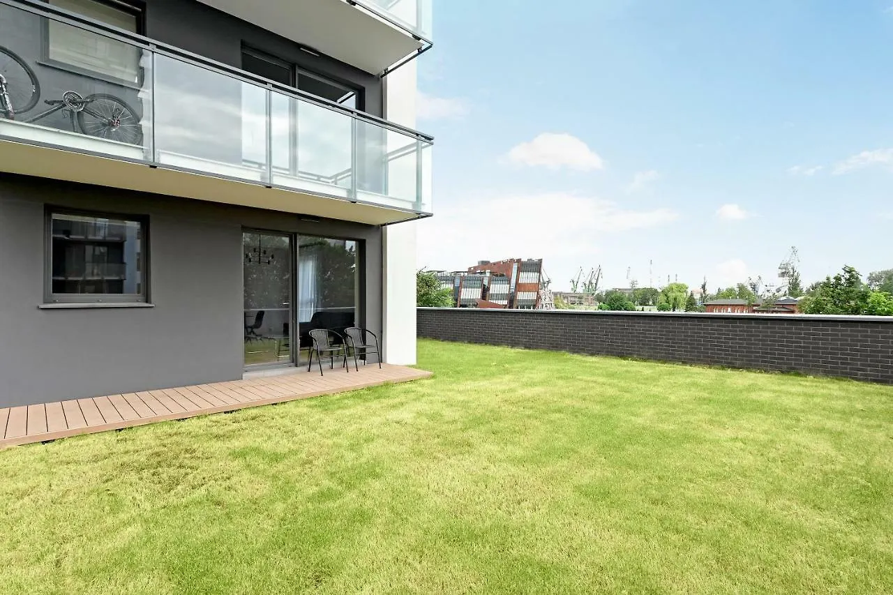 Apartament Bastion Walowa Blue Гданьск Апартаменты